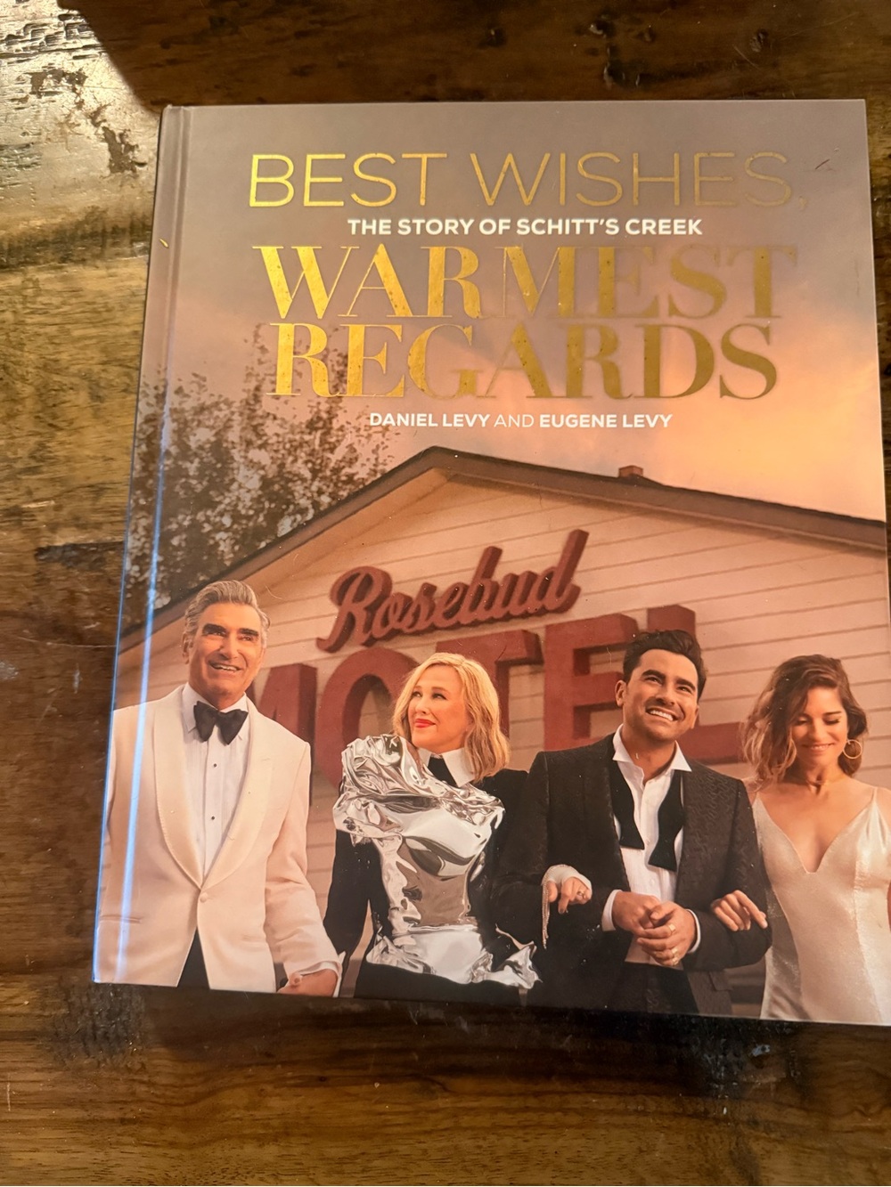 Warmest Regards: Best Wishes Coffee Table Book - Pink & Gold